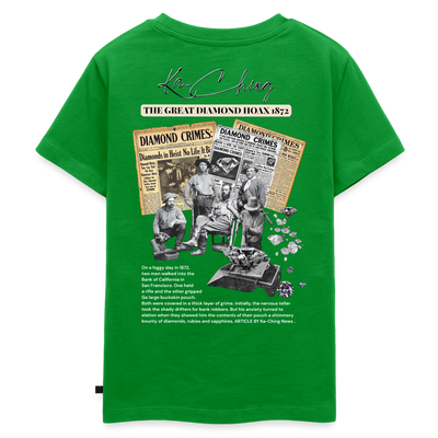 Diamond Range The Great Hoax 1872 Tee limited edition - green
