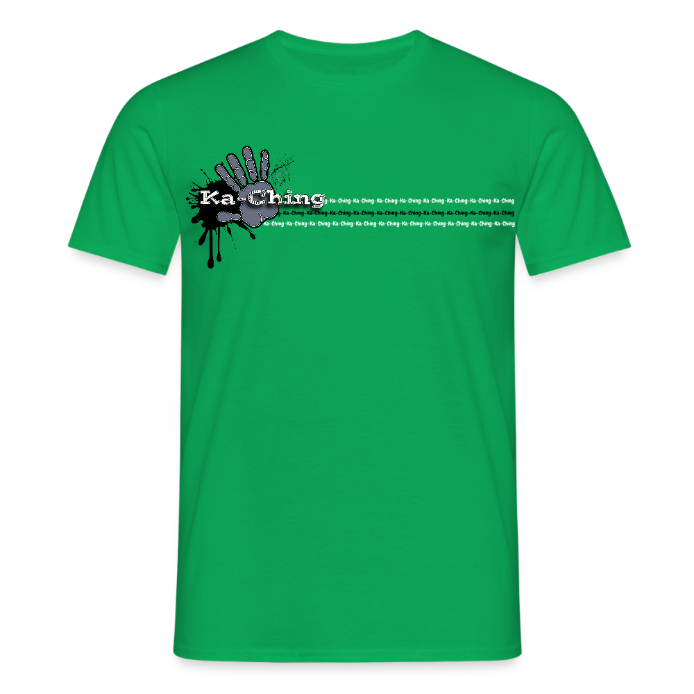 Unisex T-Shirt Ching Silver Logo CH-SLR-T-03c - kelly green
