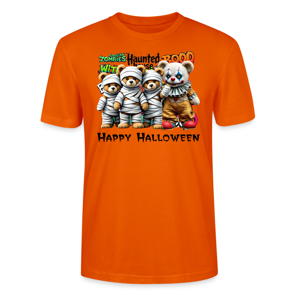 Teddies clown Tee - bright orange