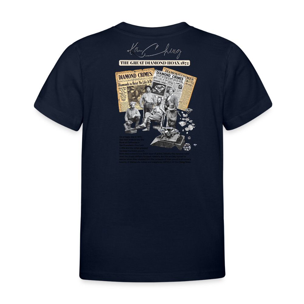 Diamond Range hoax 1872 T-Shirt limited edition - navy
