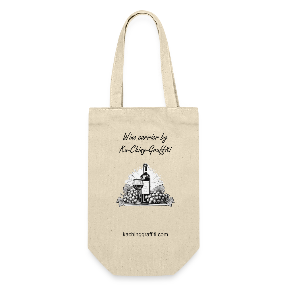 Ka-Ching Gift Bag for Bottles (Colour) - nature