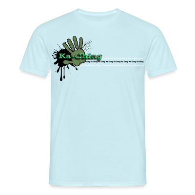 Unisex T-Shirt Ching Green Logo CHGR-T-01c - sky