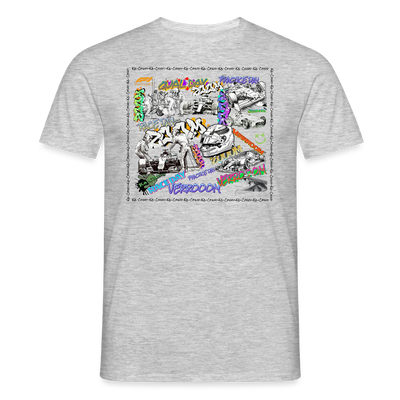 Unisex T-Shirt F1 Graffiti - heather grey