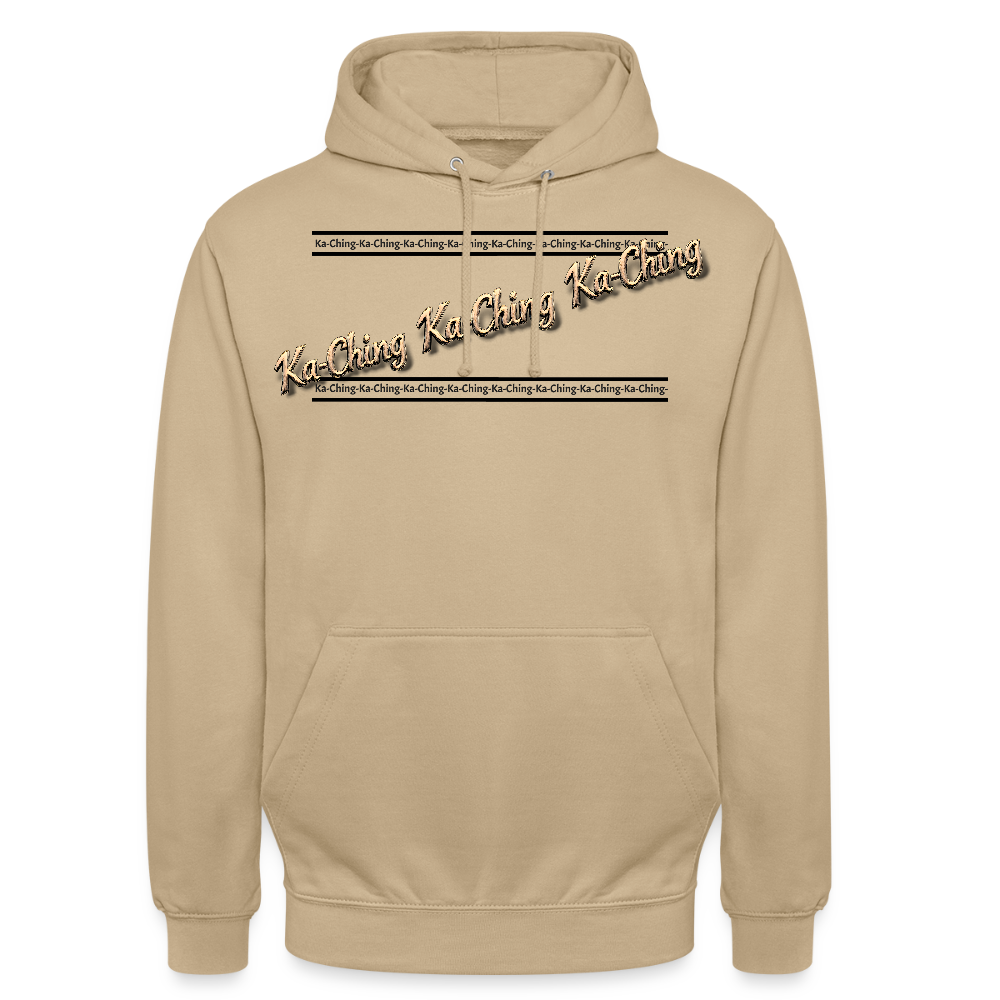 Ka-Ching Unisex Hoodie design 2 - beige