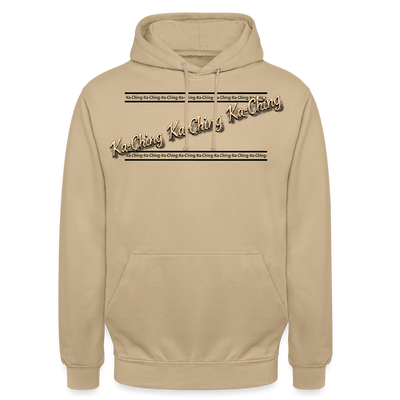 Ka-Ching Unisex Hoodie design 2 - beige