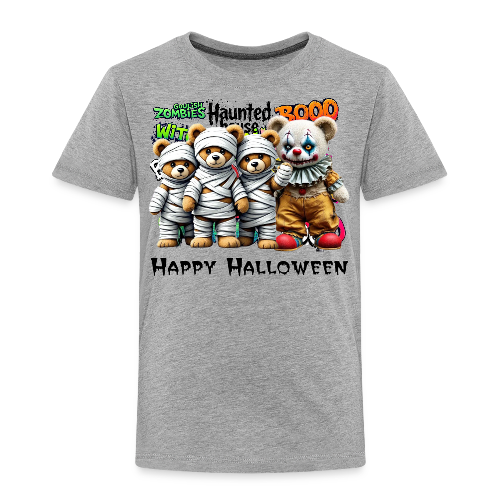 Teddies clown Tee - heather grey