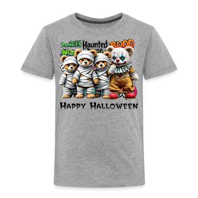 Teddies clown Tee - heather grey