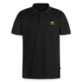 Diamond Range Unisex Polo Tee limited editions design 1 - black