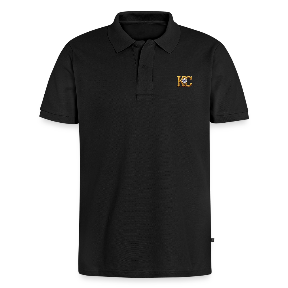 Diamond Range Unisex Polo Tee limited editions design 1 - black