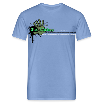 Unisex T-Shirt Ching Green Logo CHGR-T-01c - carolina blue