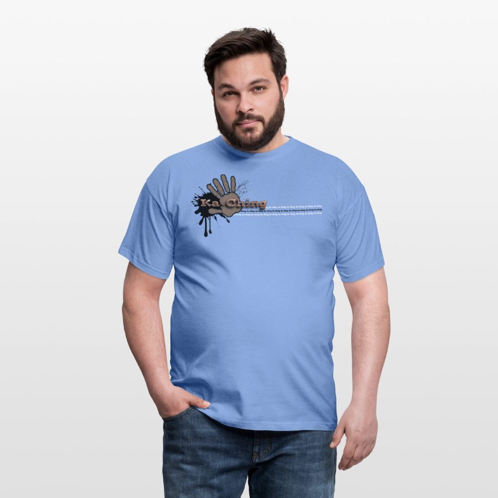 Unisex T-Shirt Ching Bronze Logo CHBZ-T-04c - carolina blue