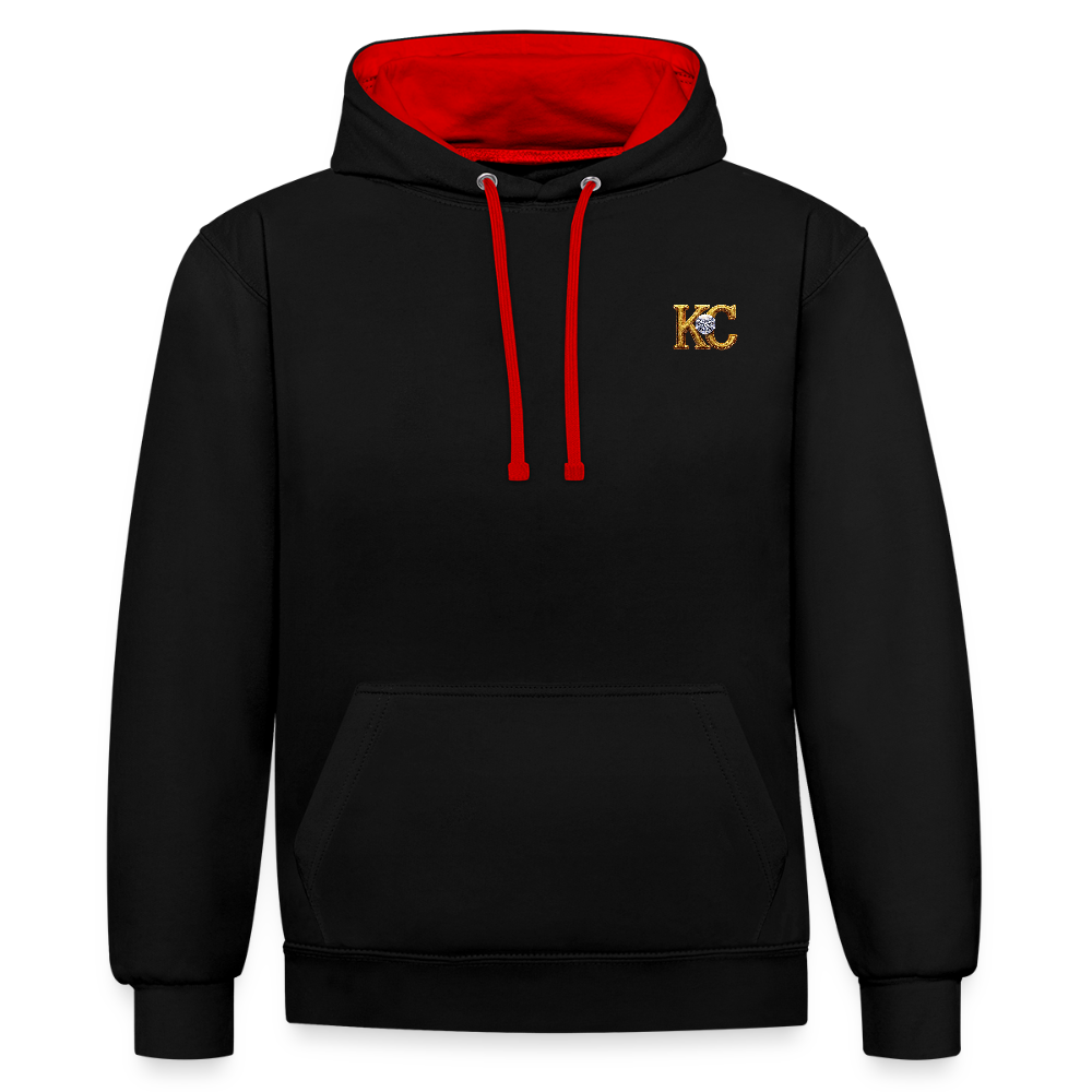 Diamond Range Diamond Hoax Hoodie limited edition - black/red