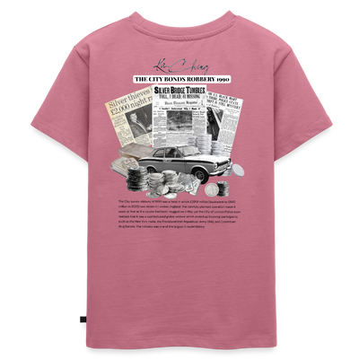 Silver Range City Bonds Robɓery 1990 Tee limited edition - mauve