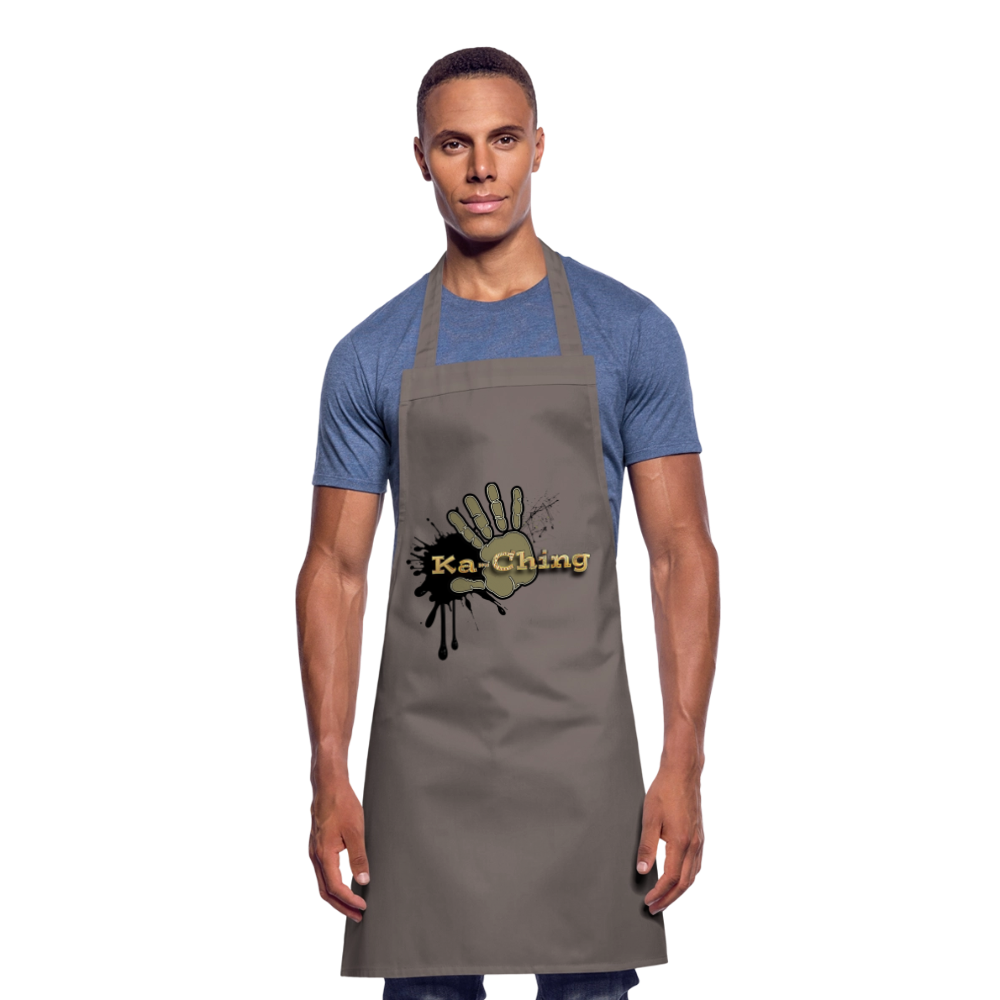 Cooking Apron gold - grey