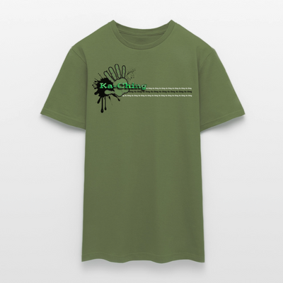 Unisex T-Shirt Ching Green Logo CHGR-T-01c - military green