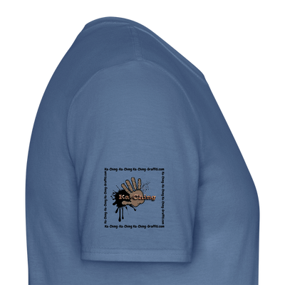 Unisex T-Shirt Ching Bronze Logo CHBZ-T-04c - dove blue 