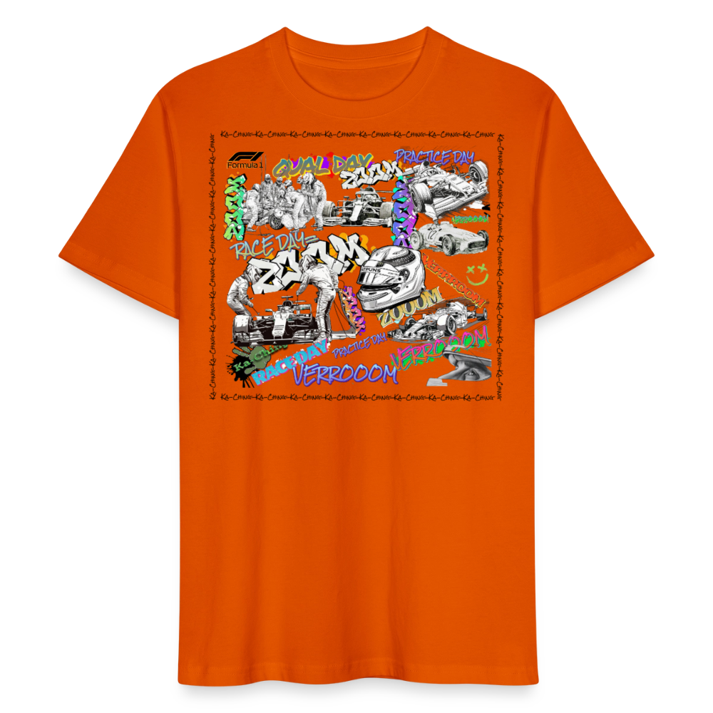 Unisex T-Shirt Graffiti F1 - bright orange