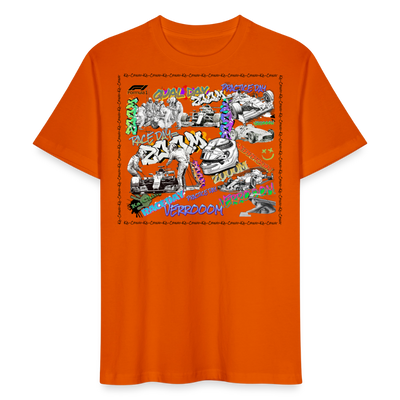 Unisex T-Shirt Graffiti F1 - bright orange