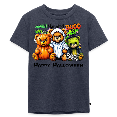 Teddies dress-up Tee - heather denim