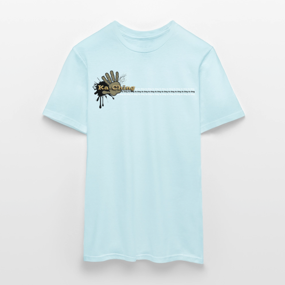 Unisex T-Shirt Ching Gold Logo CHGD-T-02c - sky