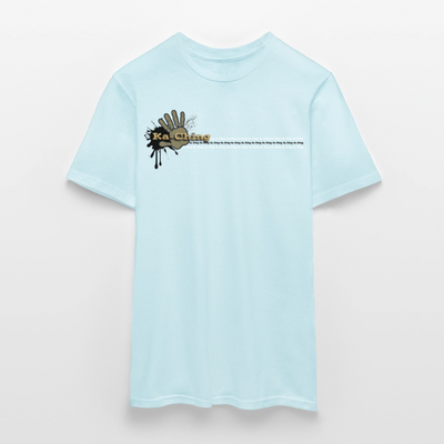 Unisex T-Shirt Ching Gold Logo CHGD-T-02c - sky