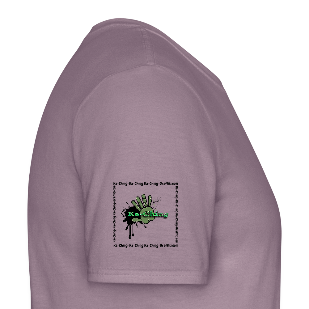 Unisex T-Shirt Ching Green Logo CHGR-T-01c - purple-grey 