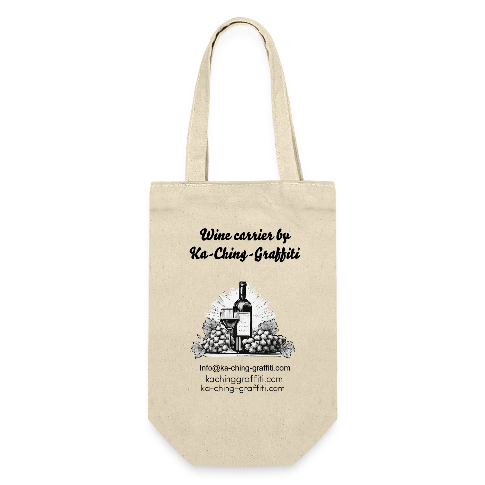 Ka-Ching Gift Bag for Bottles (Gold) - nature