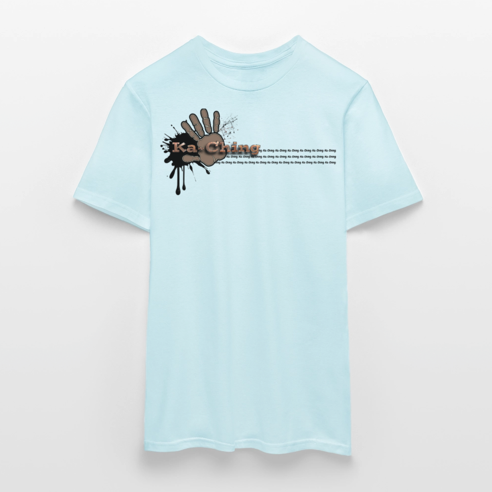 Unisex T-Shirt Ching Bronze Logo CHBZ-T-04w - sky