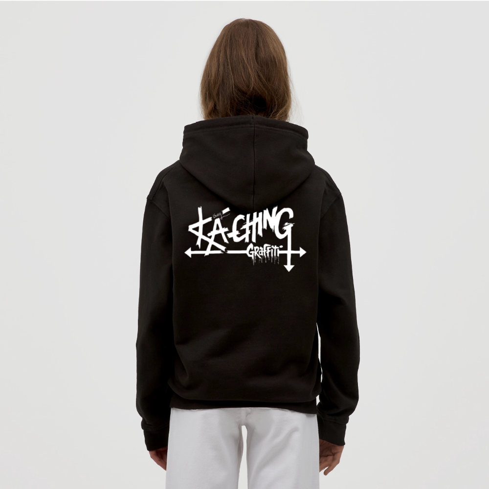 Minimal Range Unisex Hoodie limited editions design 1 - black