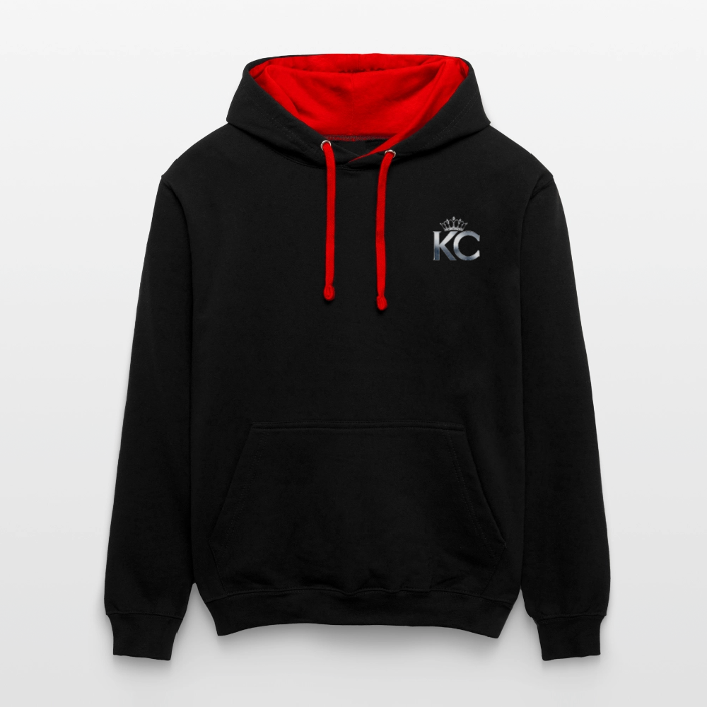 Silver Range Barclays bank Robɓery 1970 Hoodie limited edition - black/red