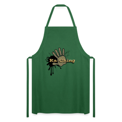 Cooking Apron gold - green