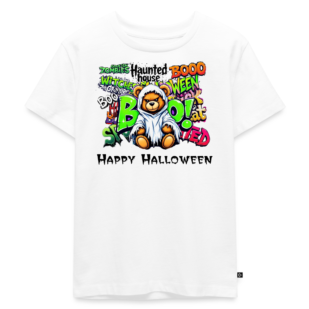 Teddie Ghost boo Tee - white