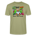 Teddie Ghost boo Tee - sage