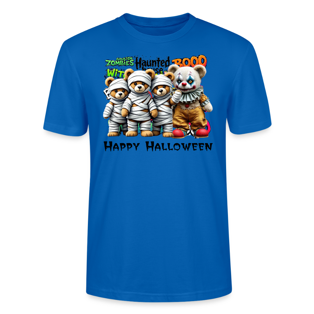 Teddies clown Tee - peacock-blue