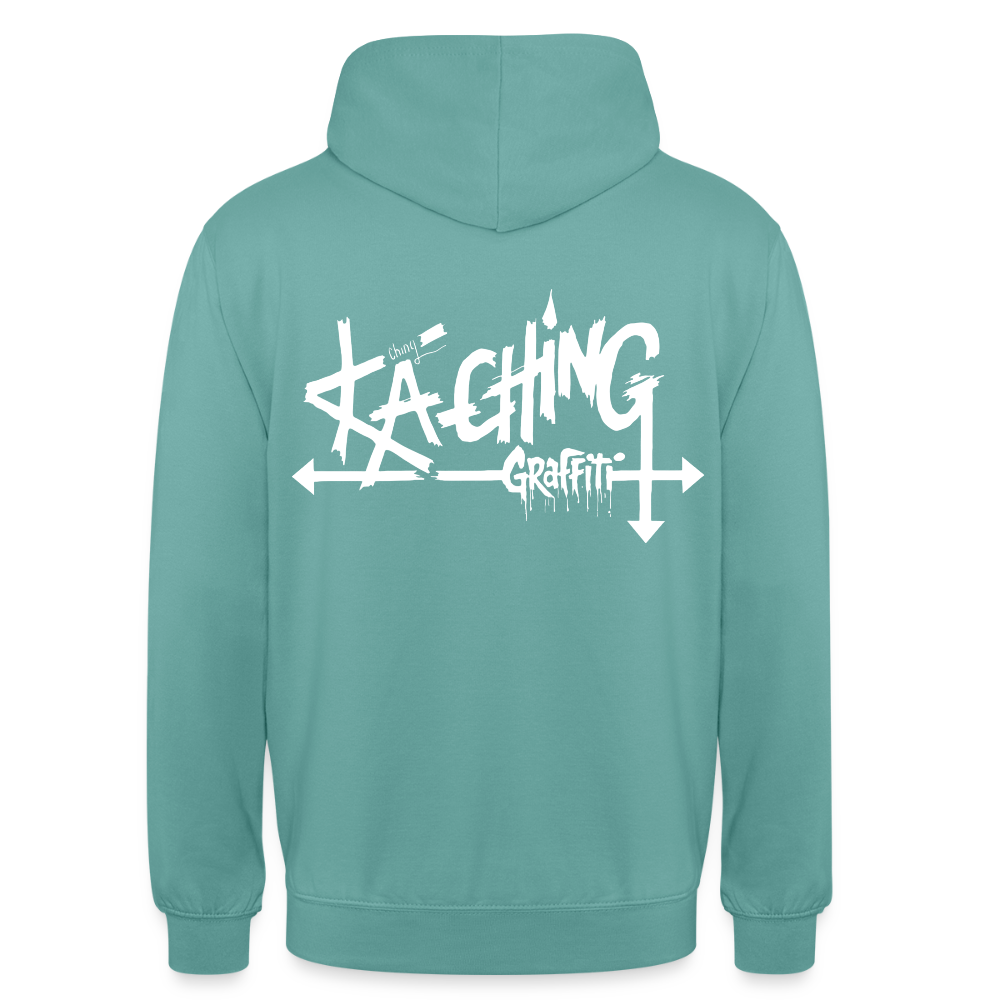 Minimal Range Unisex Hoodie limited editions design 1 - pastel turquoise