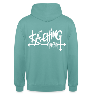 Minimal Range Unisex Hoodie limited editions design 1 - pastel turquoise