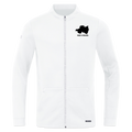 Made in Rwanda unisex Zipped Hoodie JAKO Pro Casual Jacket - white