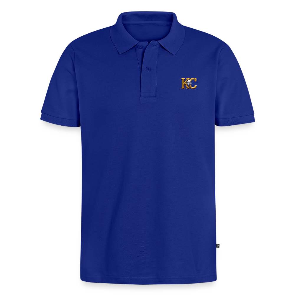 Diamond Range Unisex Polo Tee limited editions design 1 - royal blue