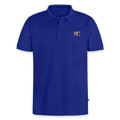 Diamond Range Unisex Polo Tee limited editions design 1 - royal blue