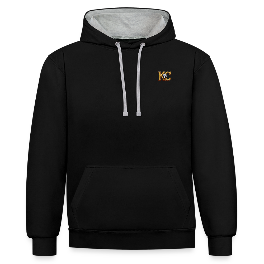 Diamond Range Millenium Heist 2000 Hoodie limited edition - black/heather grey