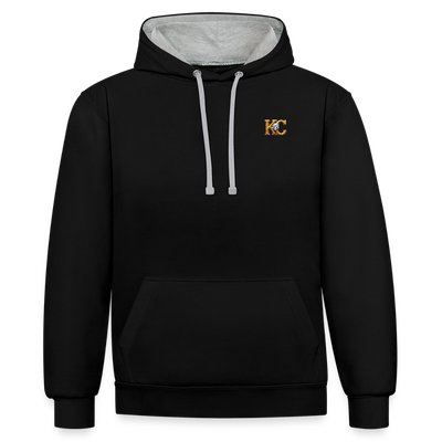 Diamond Range Millenium Heist 2000 Hoodie limited edition - black/heather grey
