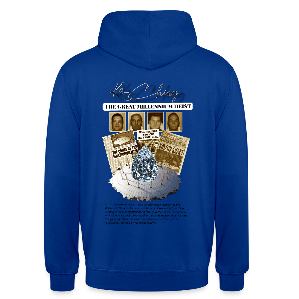 Diamond Range Unisex Hoodie limited editions design 2 - bright royal