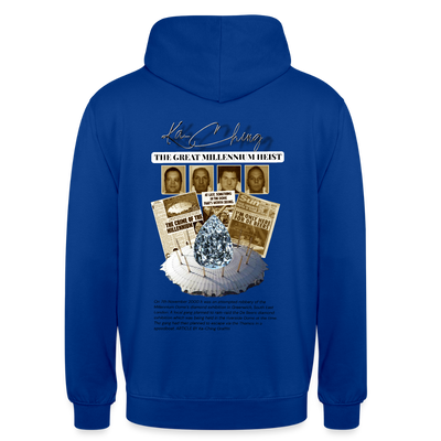 Diamond Range Unisex Hoodie limited editions design 2 - bright royal