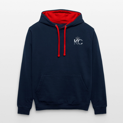 Silver Range City Bonds Robɓery 1990 Hoodie limited edition - navy/red