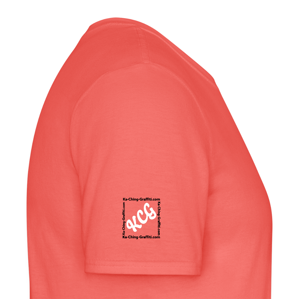 Unisex T-Shirt F1 Graffiti - coral