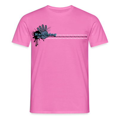 Unisex T-Shirt Ching Blue Logo CHBL-T-05c - pink
