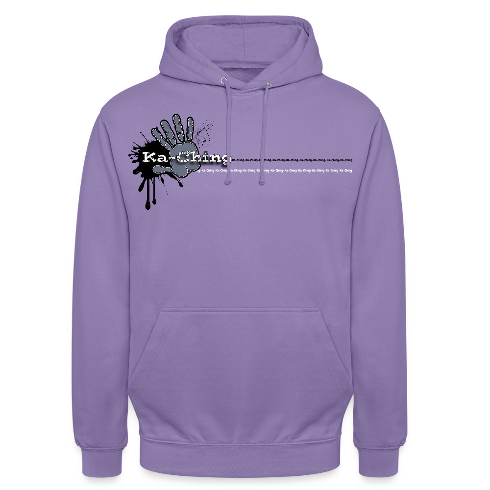 Unisex Hoodie Ching Silver logo - lavender