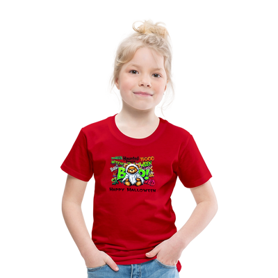 Teddie Ghost boo Tee - red