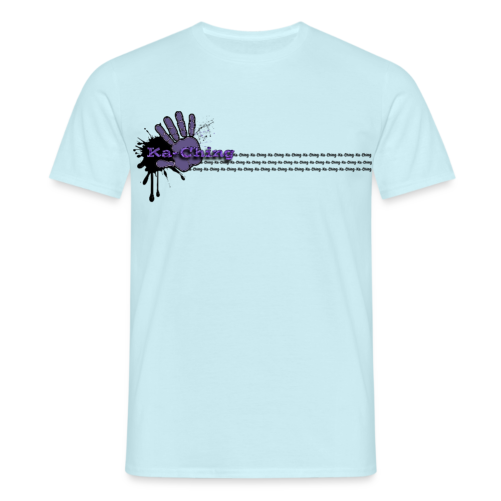 Unisex T-Shirt Ching Purple Logo CHPU-T-06w - sky