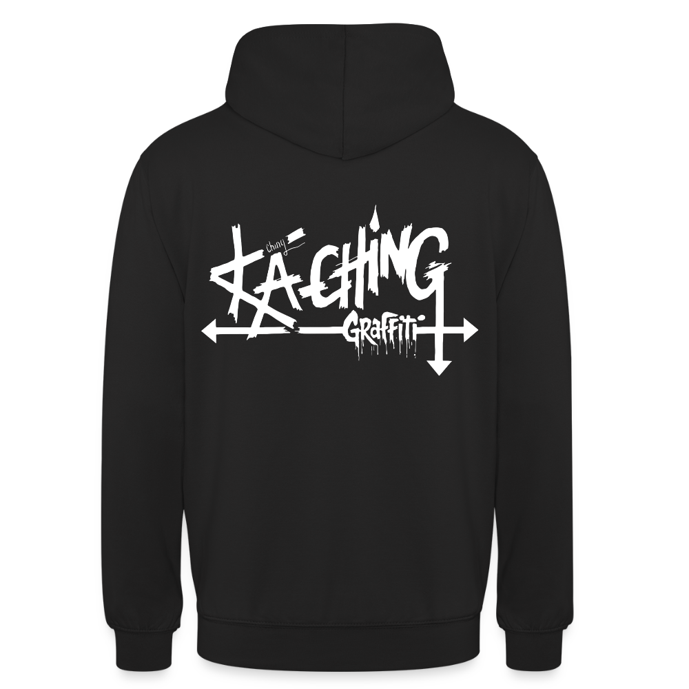 Minimal Range Unisex Hoodie limited Ka-Ching ⁶design - black